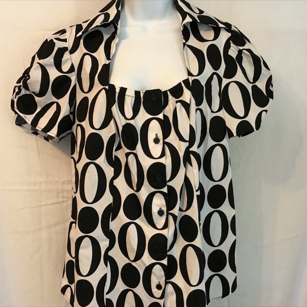 Lane Bryant Bold Graphic Top NWT - Picture 2 of 5